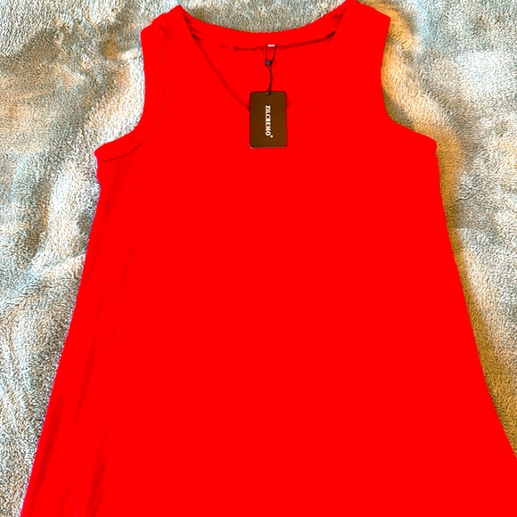 Zilcremo NWT long tank dress M - Picture 2 of 4